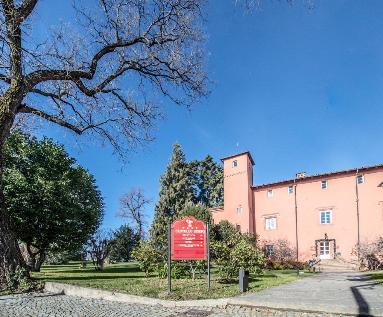 Hotel Castello Rosso Costigliole Saluzzo Exterior foto